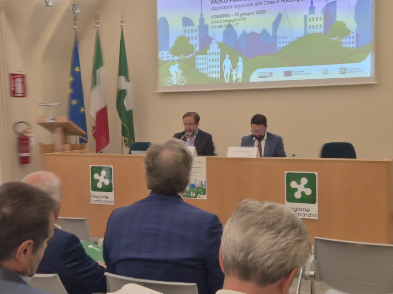 Housing sociale, Regione Lombardia investe 96 milioni di euro: tappa a Sondrio per il tour “Abita in Lombardia”