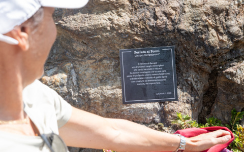 Inaugurata a Santa Caterina la Ferrata intitolata a Jacopo Compagnoni