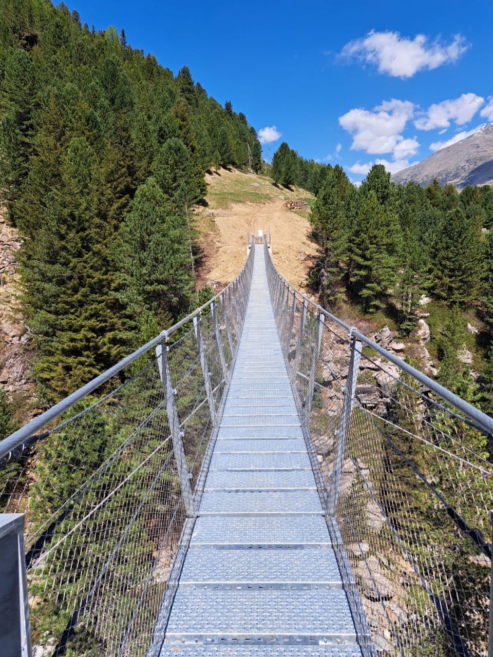 Ecco il nuovo ponte “Tibetano delle Vacche”