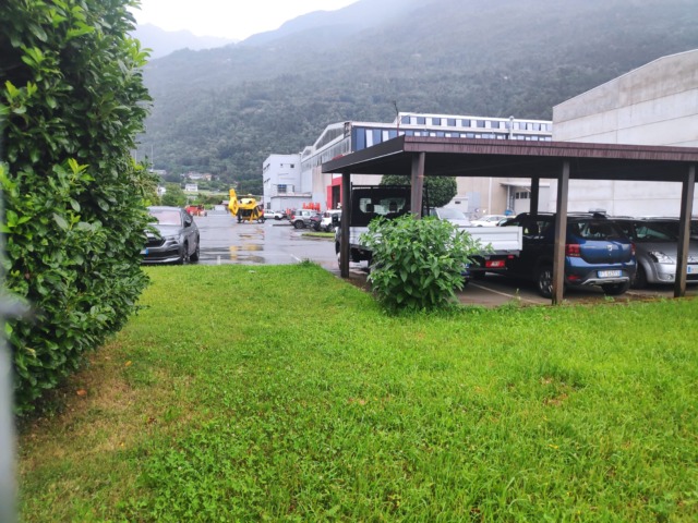 Grave infortunio sul lavoro a Talamona