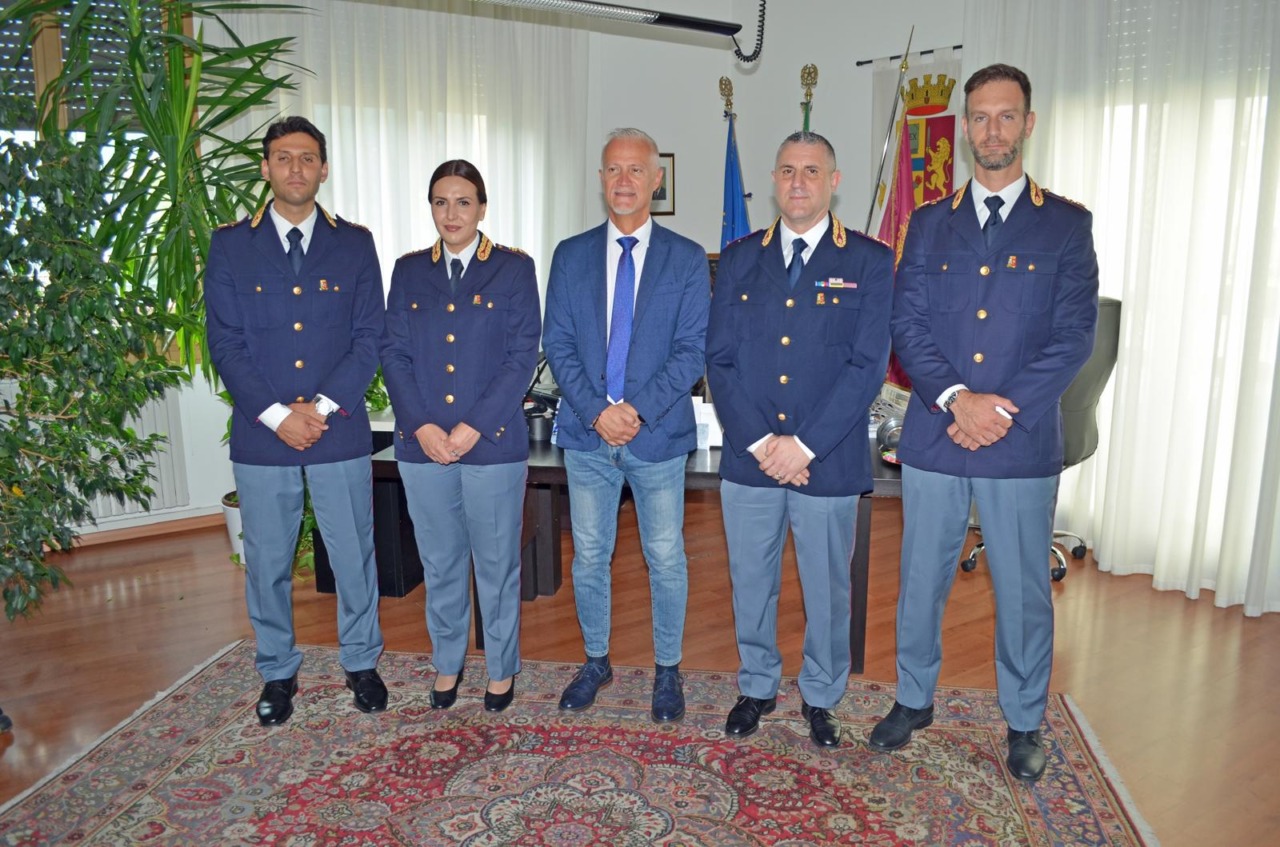 Quattro nuovi funzionari per la Polizia di Stato