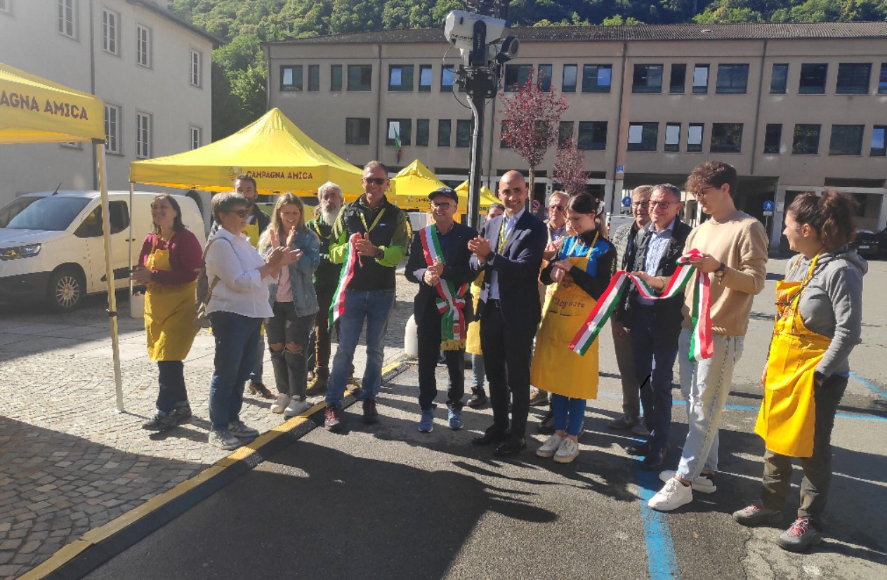 Inaugurato il nuovo Mercato di Campagna Amica