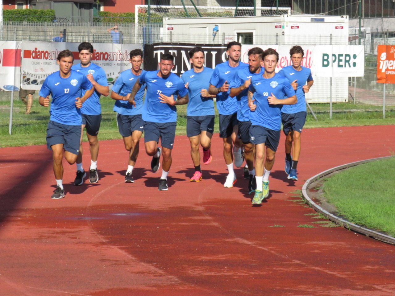 Ha preso il via il raduno precampionato della Nuova Sondrio