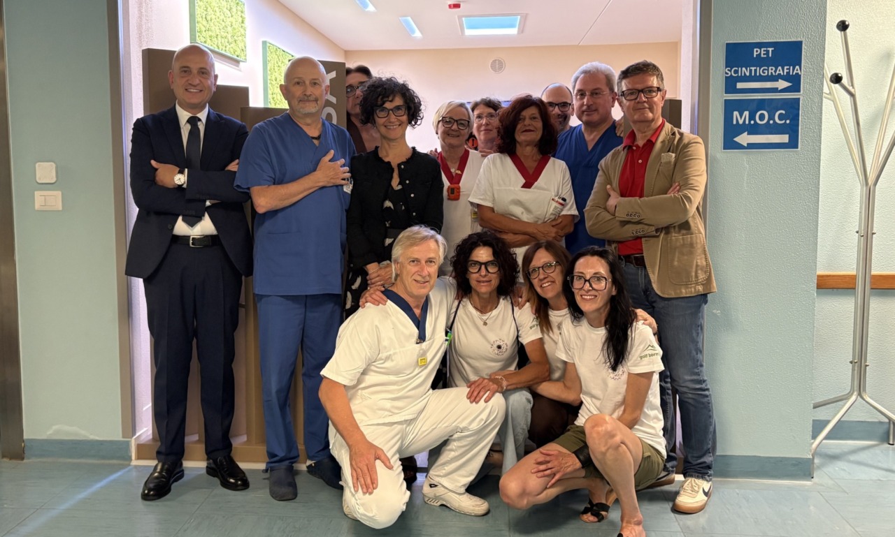 In ospedale una nuova sala d’attesa per la PET