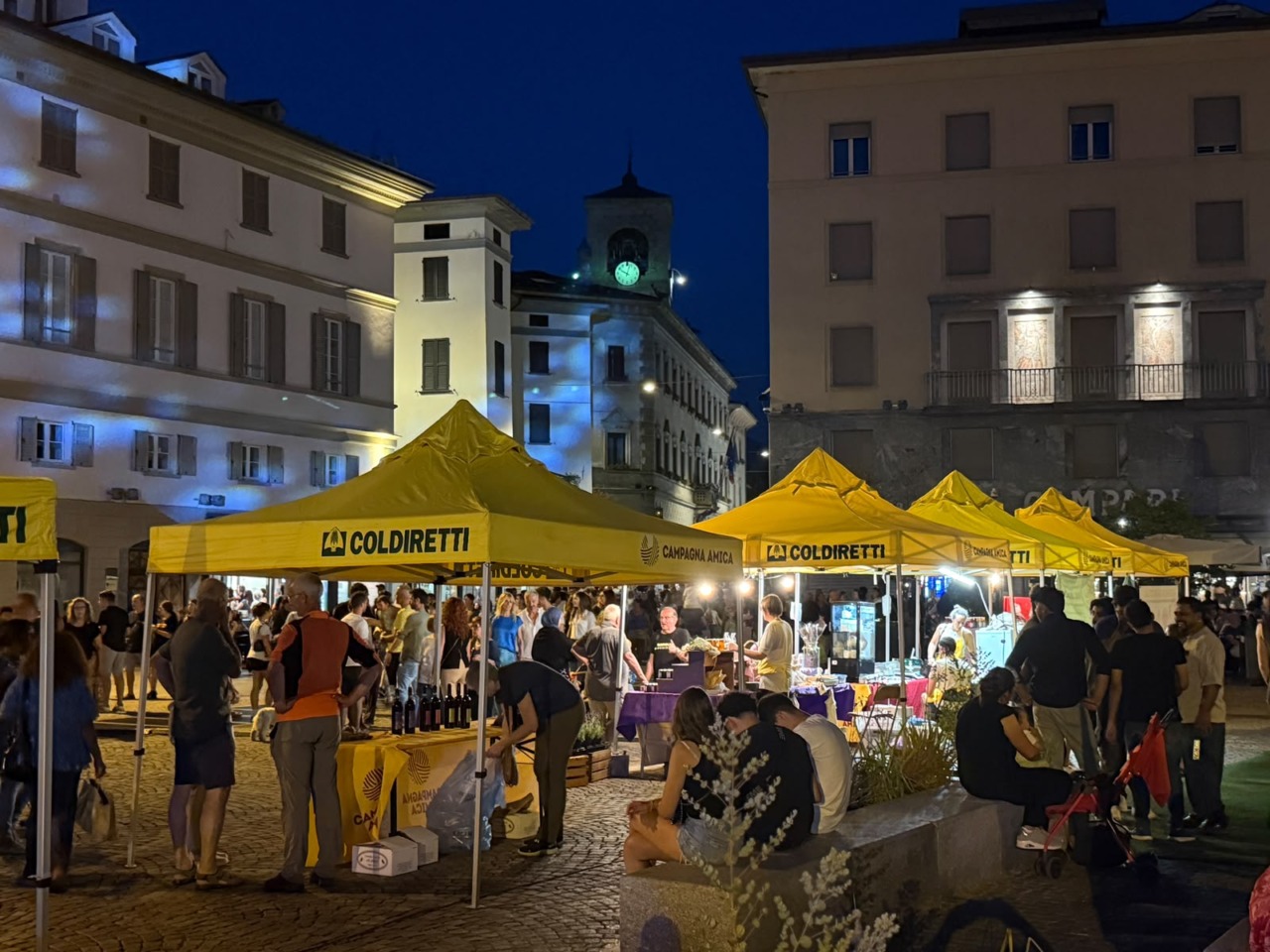Notte Gialla Coldiretti, successo oltre le attese