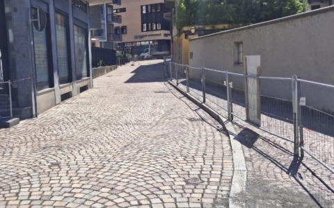 Opere pubbliche concluse: riapre via Gavazzeni