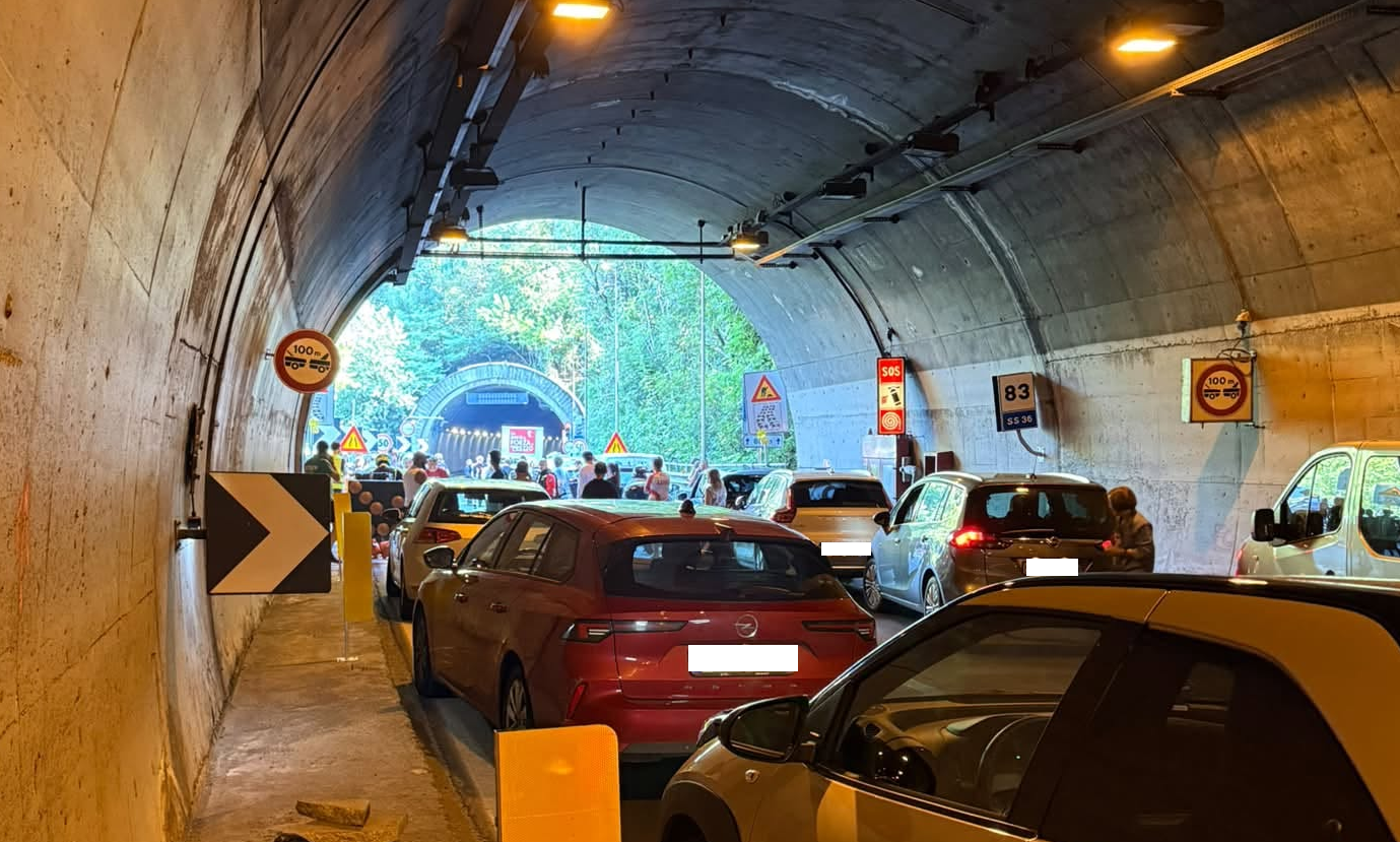 Soccorsi sulla Statale 36 per incidente a Colico