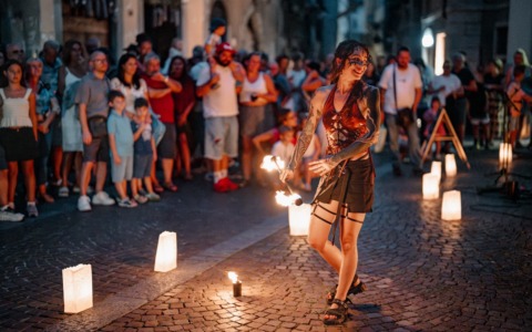 Notte di San Lorenzo a lume di candela