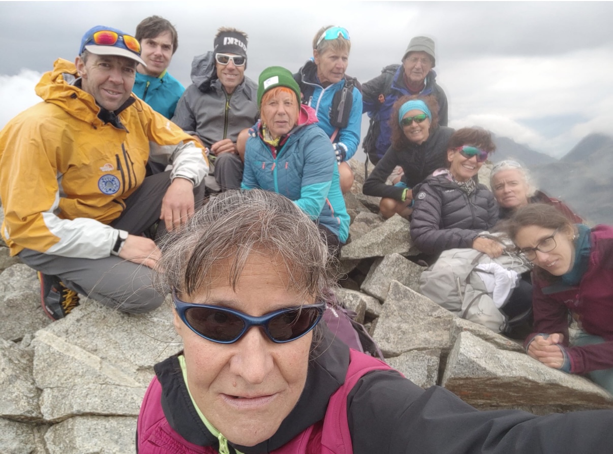 CAI Valfurva, gita alpinistica al Piz Julier