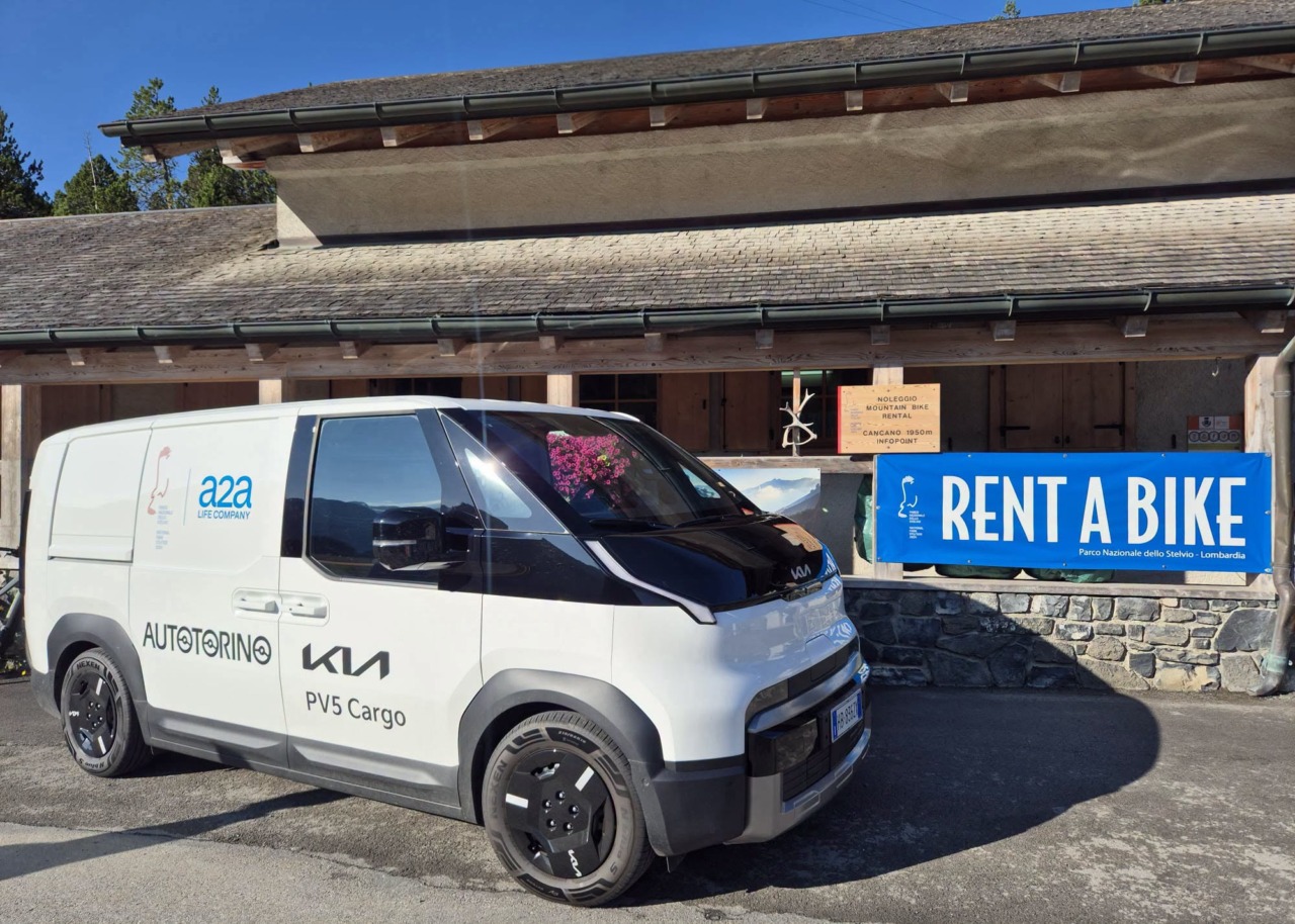 Mobilità elettrica al Parco dello Stelvio