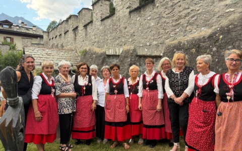 Leggerezza, il tema della mostra dell’Associazione Bormio Ricama