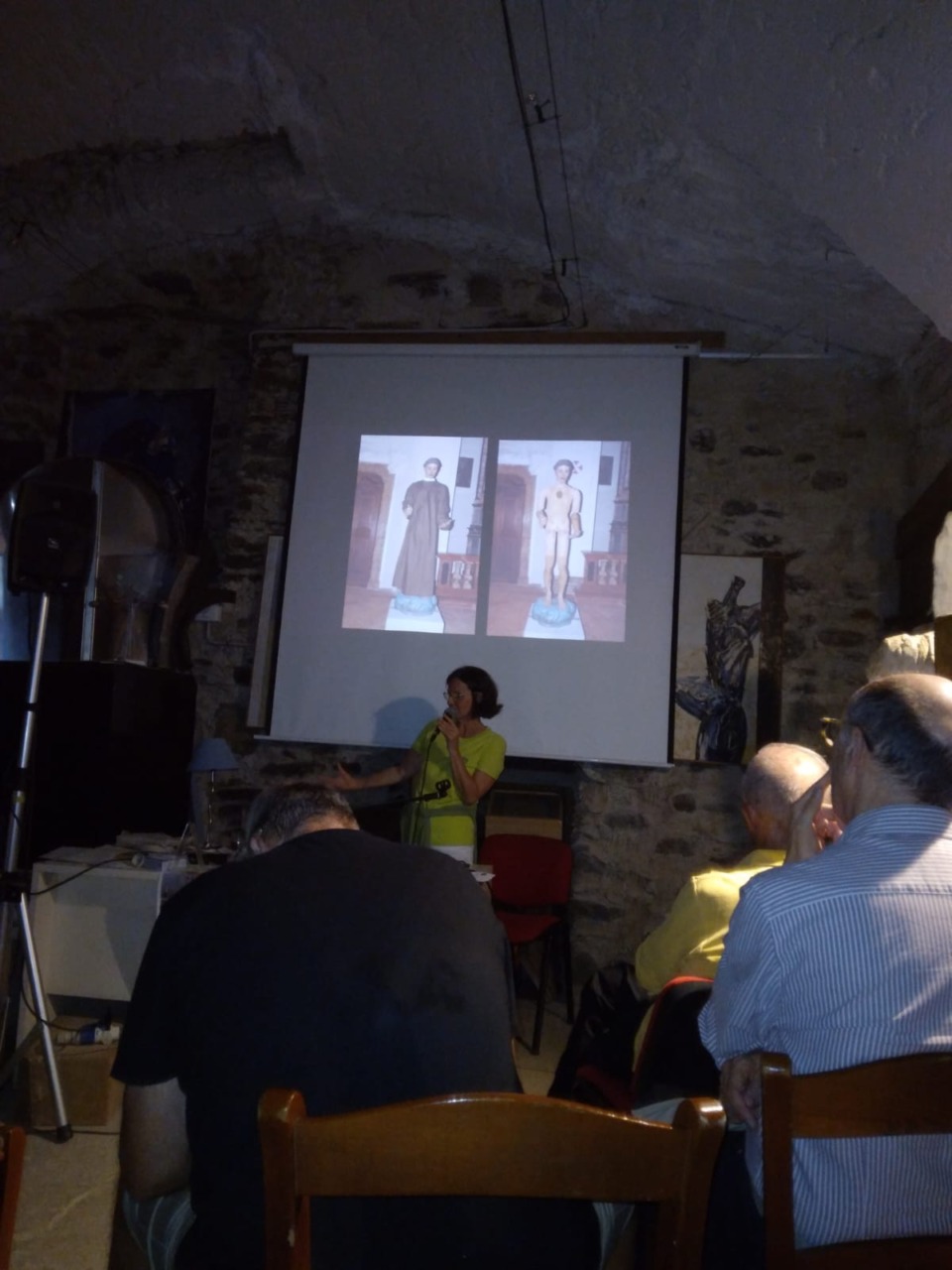 All’atelier di Righini una serata sull’arte sacra