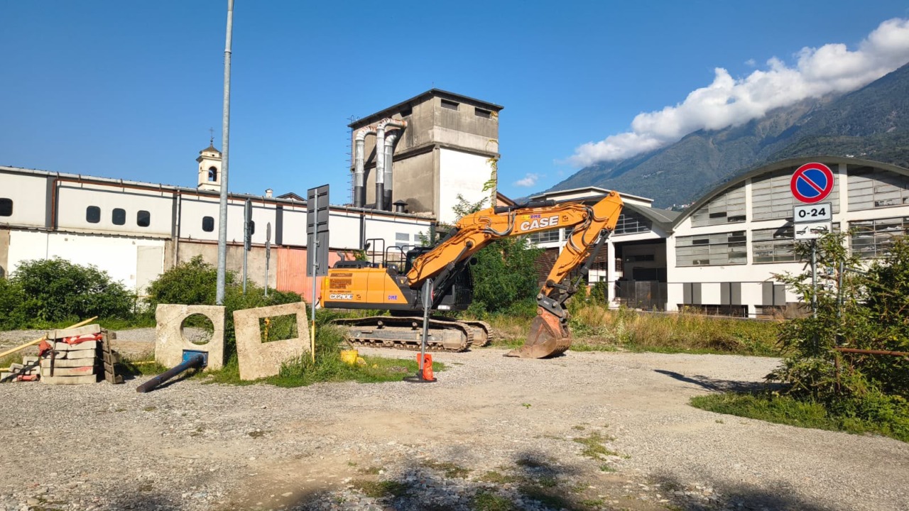 Iniziati i lavori per l’ampliamento e la sistemazione del parcheggio di via San Martino