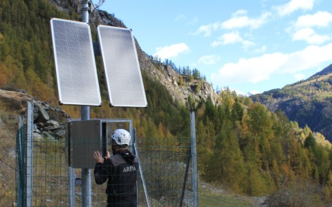 Frana di Masoni, potenziata l’area di monitoraggio