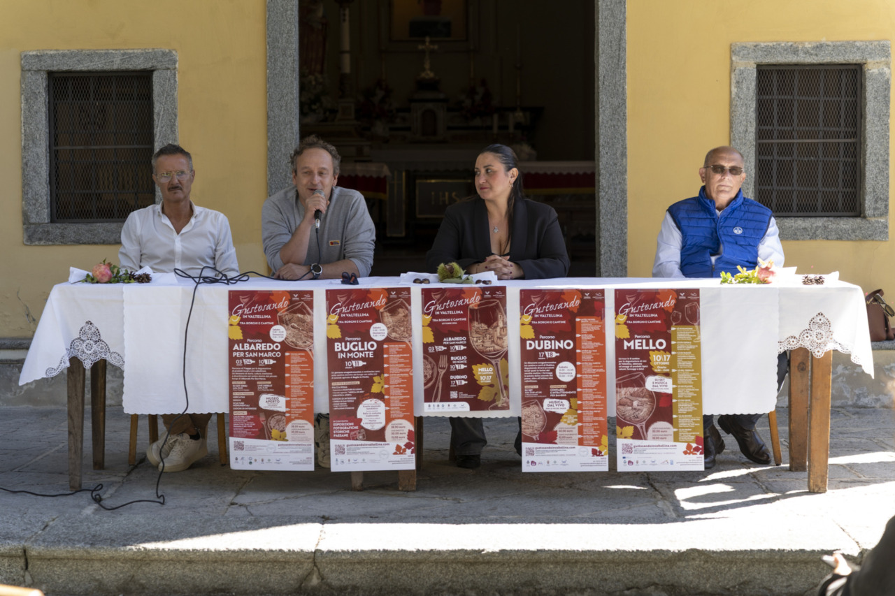 Gustosando in Valtellina 2026, presentati i quattro percorsi