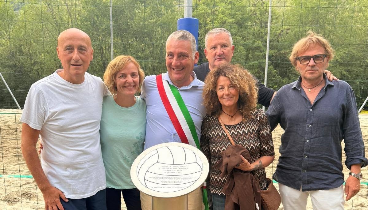 Il campo di beach volley ricorda Missarelli