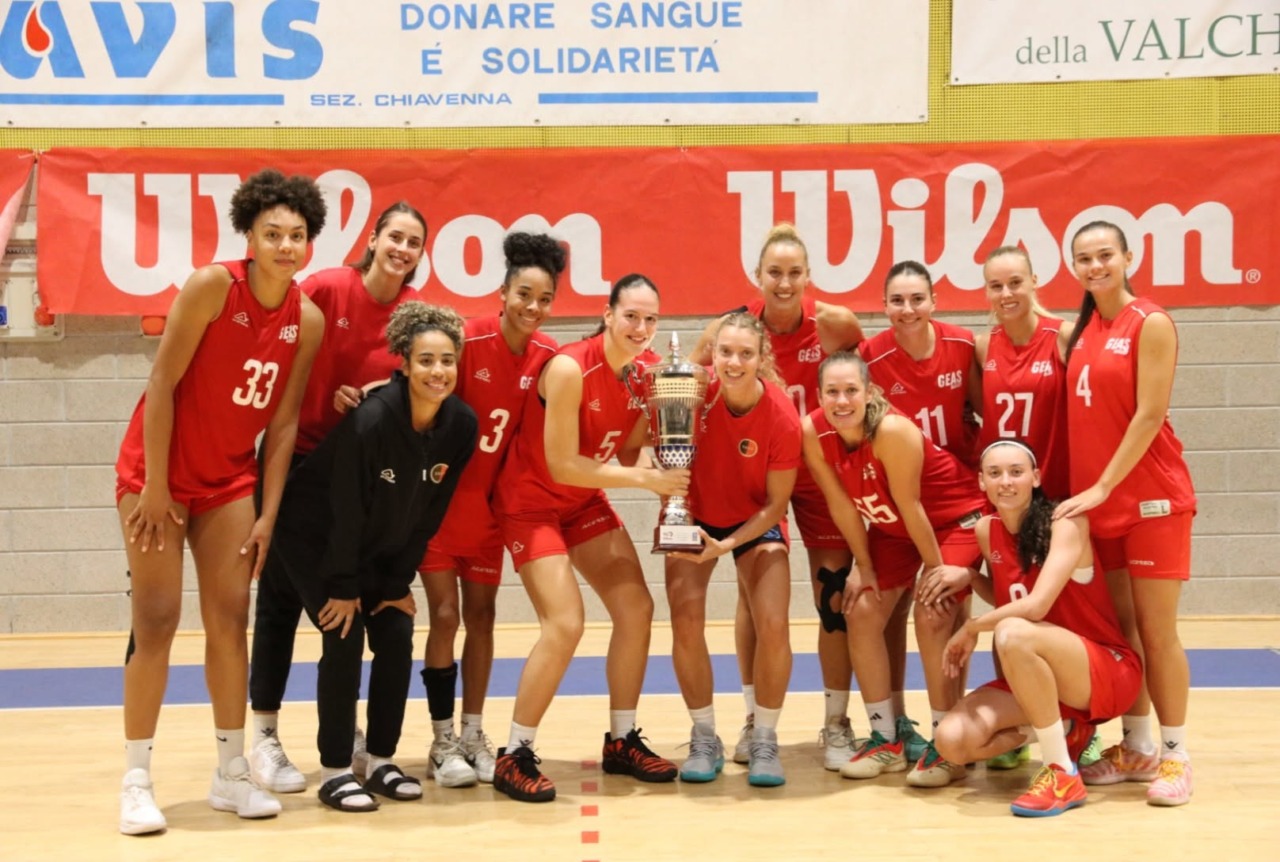 Il Geas Basket si aggiudica la prima Wilson LBF Pre Season Cup