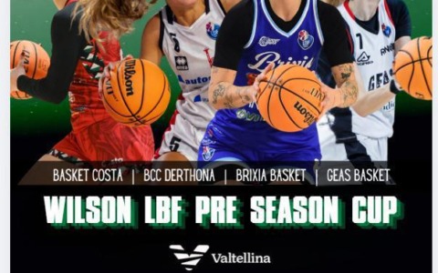 Chiavenna: in campo quattro squadre di Serie A per la Wilson LBF Pre Season Cup