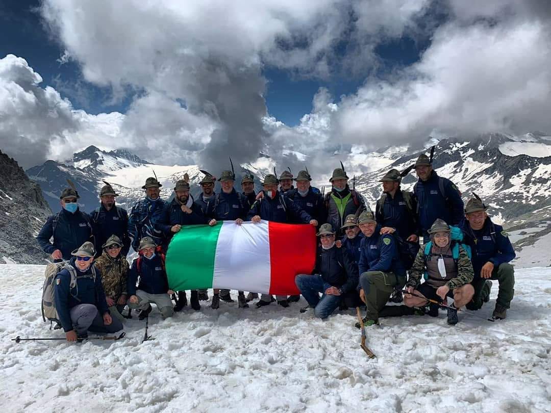 Il Coro della Brigata Alpina Tridentina in concerto nella Cripta della Santa Casa.