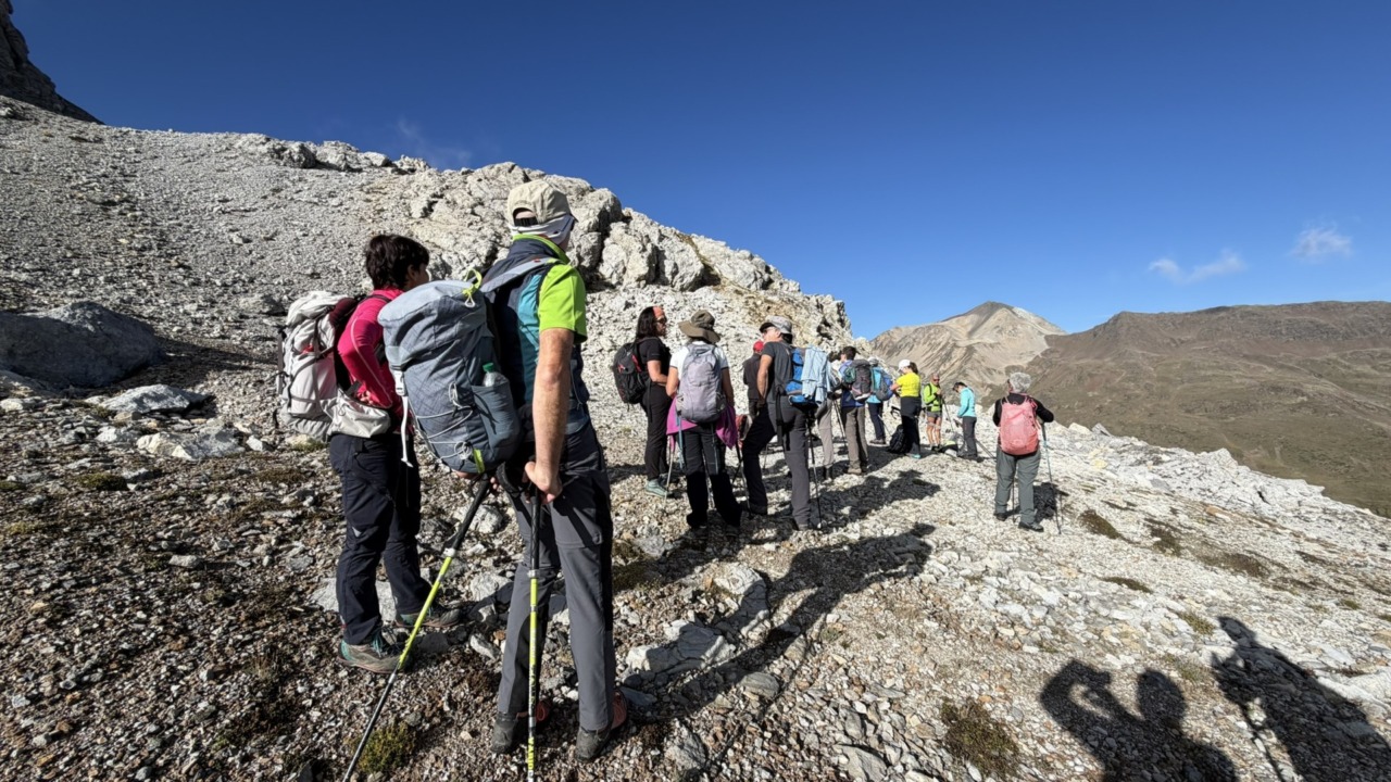 Il CAI Valfurva ha organizzato un’escursione al Monte Cotschen