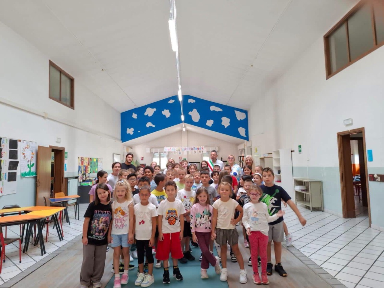Primo giorno di scuola a Colorina