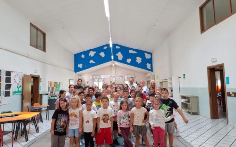Primo giorno di scuola a Colorina