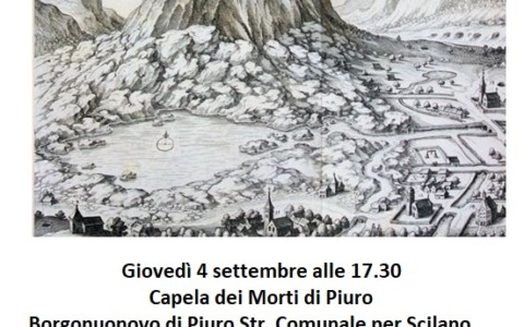 Piuro commemora l’anniversario della frana