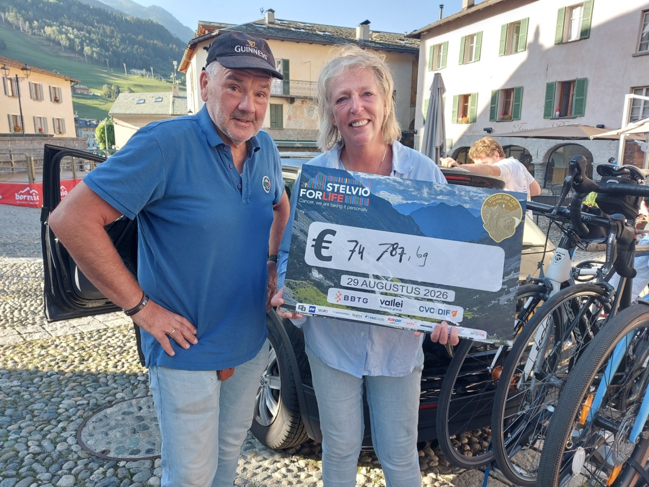 Stelvio for Life, 800 partecipanti  e oltre 74 mila euro raccolti per la ricerca contro il cancro