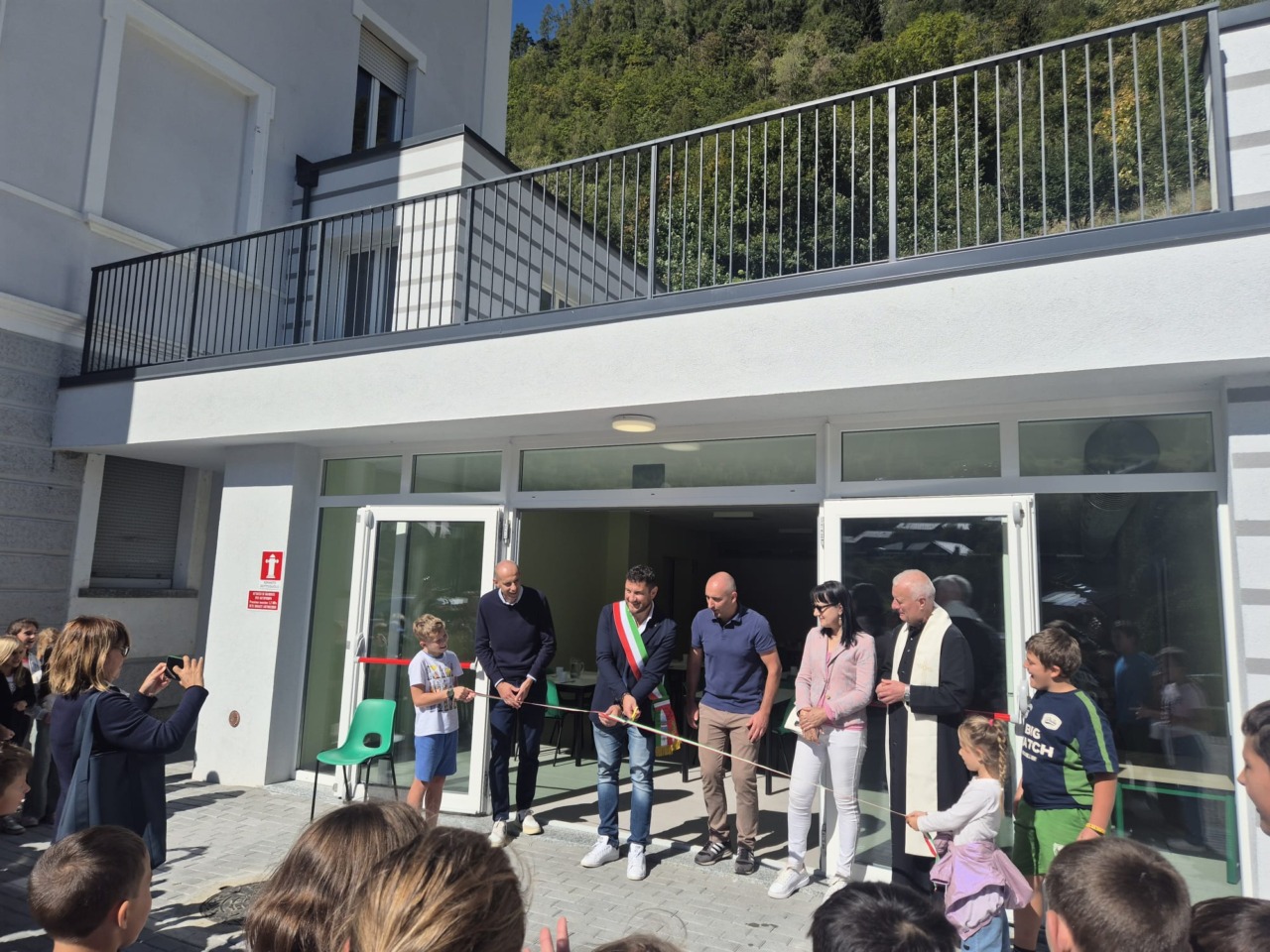 E’ stata inaugurata la mensa scolastica, investimento complessivo di 680 mila euro