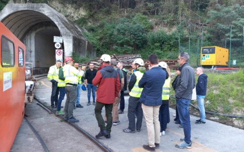 Frana di Spriana, il cantiere procede spedito