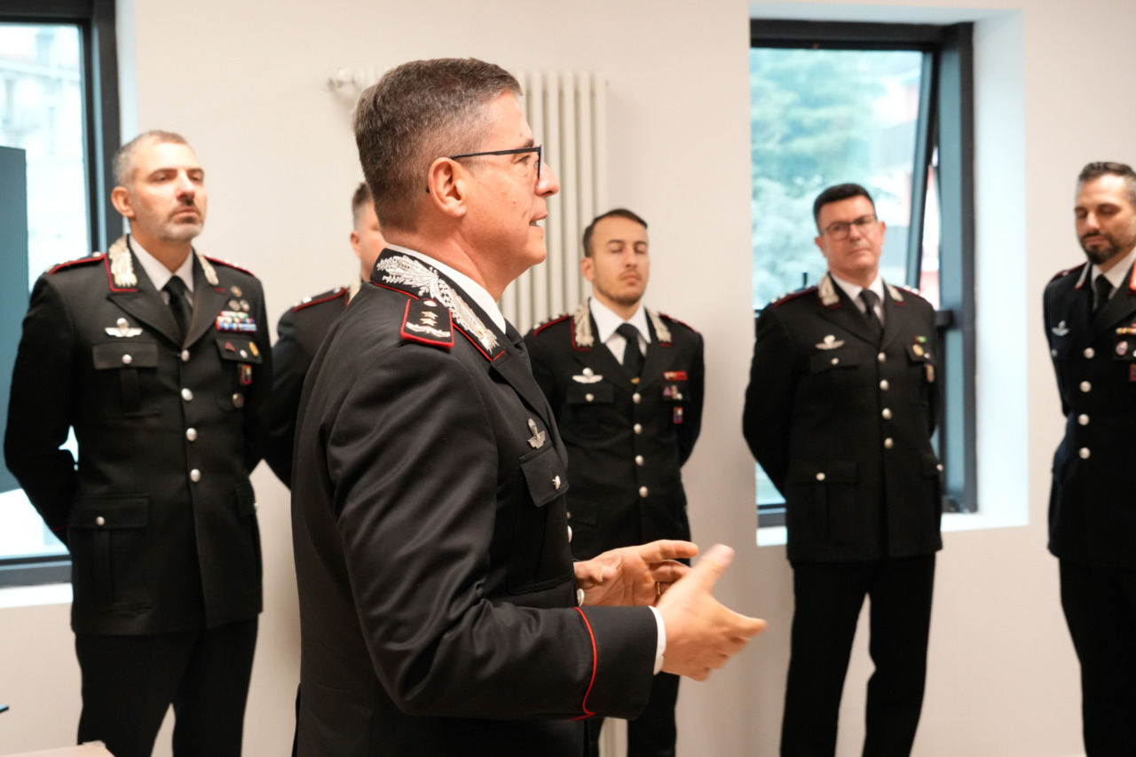 Il Comandante della Legione Carabinieri Lombardia in visita in Valle