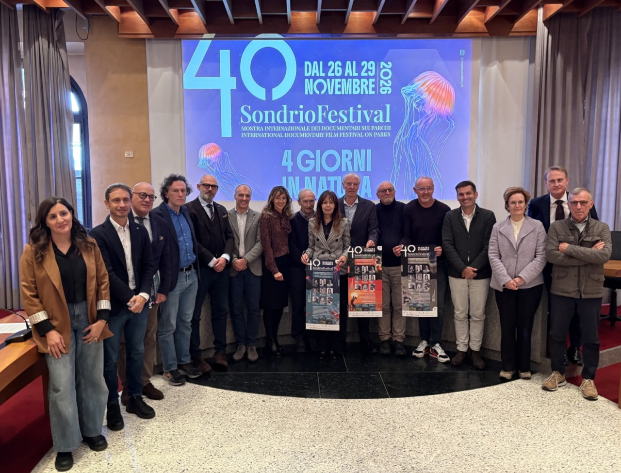 Presentata la quarantesima edizione del Sondrio Festival
